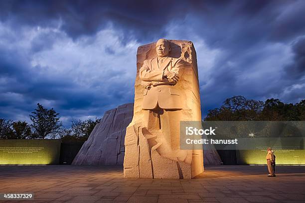 Washington Dc Usa Memorial To Dr Martin Luther King Stock Photo - Download Image Now