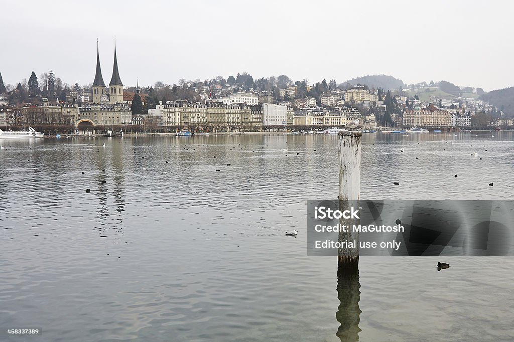 Lago dei Quattro Cantoni - Foto stock royalty-free di Ambientazione esterna