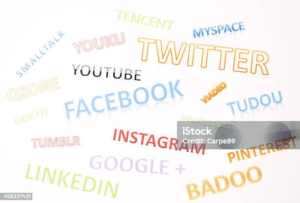 Social Networking Stock Photo - Download Image Now - Google - Brand-name, Internet, Marketing