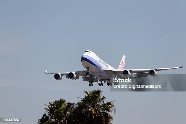 China Companhias Aéreas Carga Boeing 747409f - Fotografias de stock e mais imagens de Aeroporto - Aeroporto, Aeroporto Internacional de Los Angeles, Aterrar