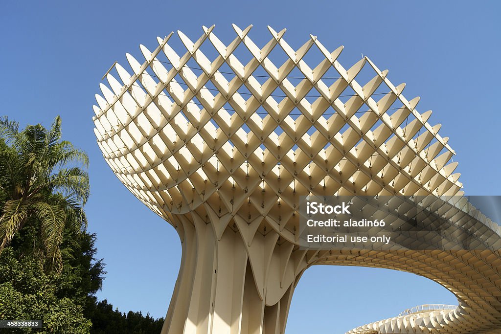 Metropol Ombrellino di Siviglia, Spagna - Foto stock royalty-free di Albero