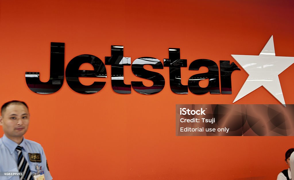 Jetstar Airways - Foto stock royalty-free di Aereo di linea