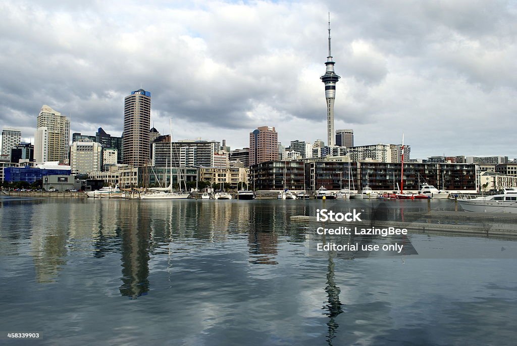 Scena sul lungomare di Auckland - Foto stock royalty-free di Ambientazione esterna