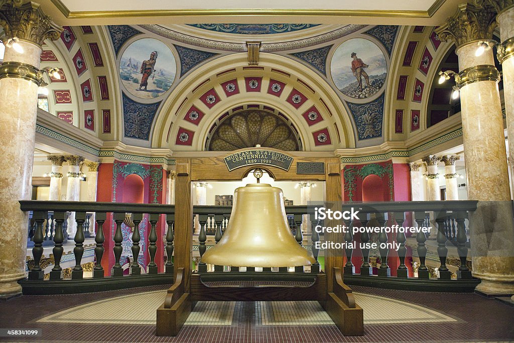 Edificio del Capitolio del estado de Montana - Foto de stock de Montana libre de derechos