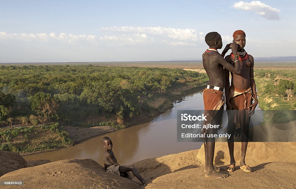 Mujeres tribal africana - Foto de stock de Adulto libre de derechos
