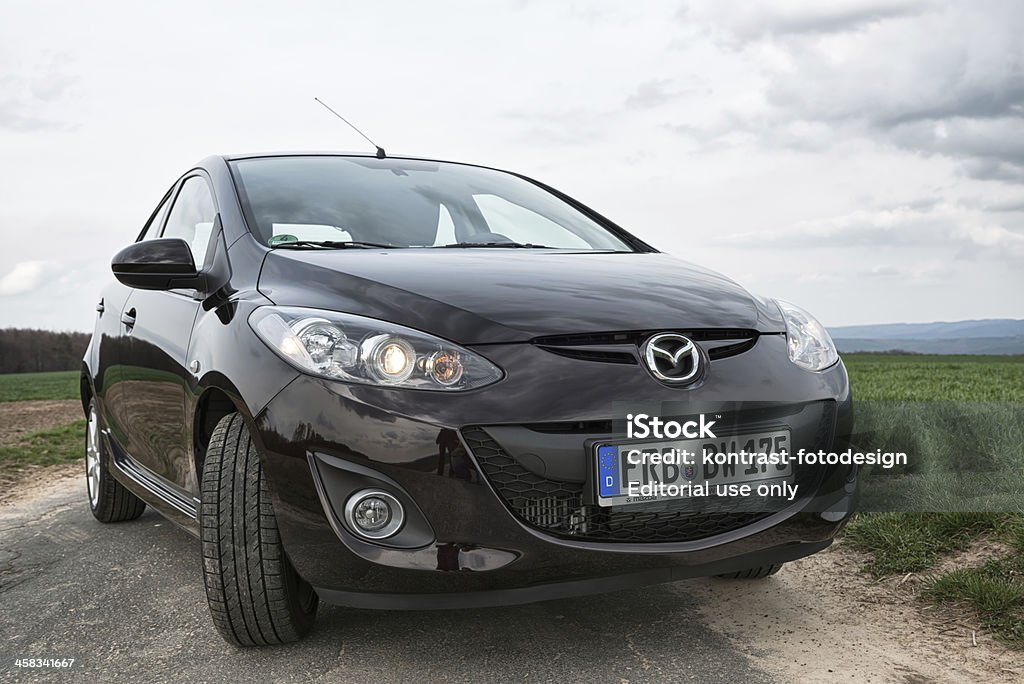 Mazda 2 Typ DE - Lizenzfrei Auto Stock-Foto