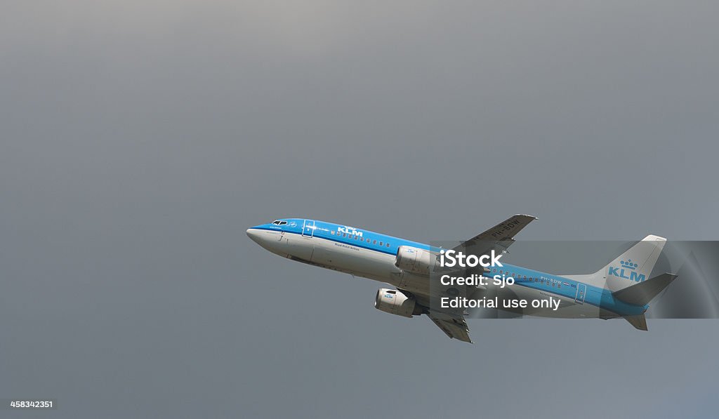 KLM 社 - Klmオランダ航空のロイヤリティフリーストックフォト