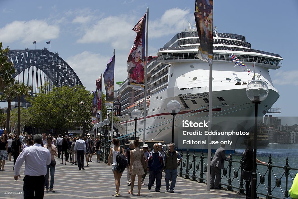 Navio em Sydney - Royalty-free Atracado Foto de stock