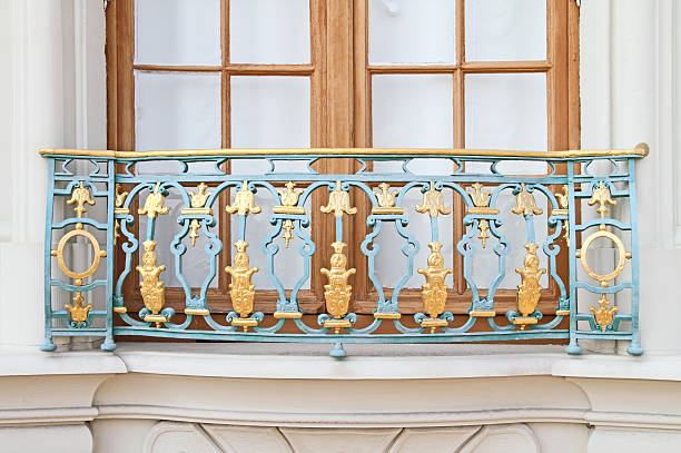 Ludwigsburg, Germany - June 2, 2011: Ludwigsburg Palace balcony detail