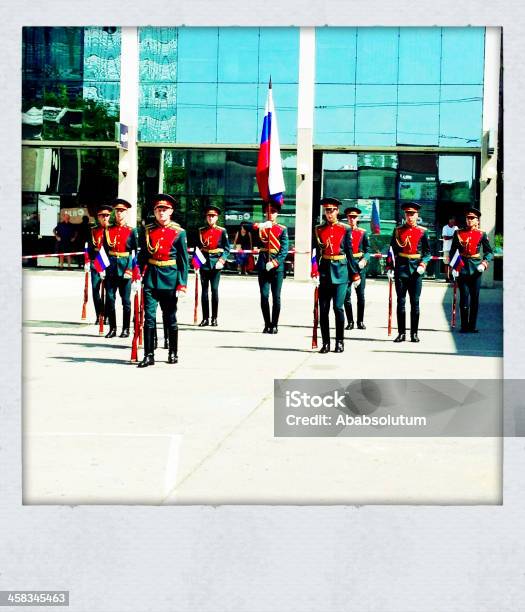 Ruso Guardia De Honor En Nova Gorica Eslovenia Foto de stock y más banco de imágenes de Acontecimiento - Acontecimiento, Acontecimiento anual, Actuación - Representación