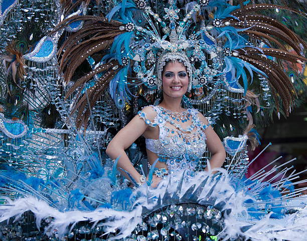 Desfile de Carnaval de beleza - foto de acervo