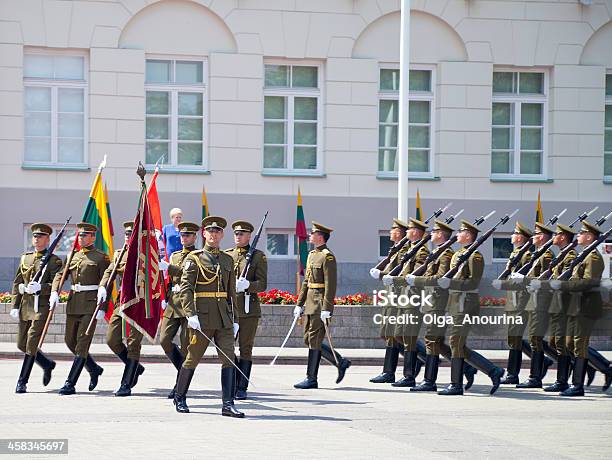 Estado De Lituania Vilnius Día Foto de stock y más banco de imágenes de Adulto - Adulto, Aire libre, Aniversario