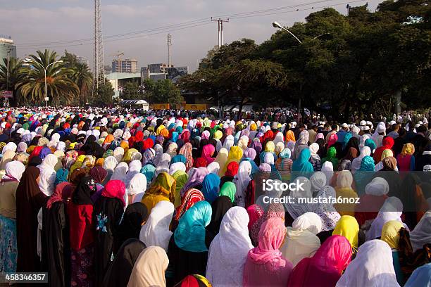 Photo libre de droit de Aïd Elfitr Femmes Prier banque d'images et plus d'images libres de droit de Femmes - Femmes, Éthiopie, Addis-Abeba