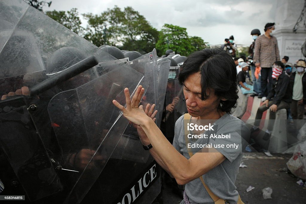 反政府ラリーバンコクで - タイ王国のロイヤリティフリーストックフォト