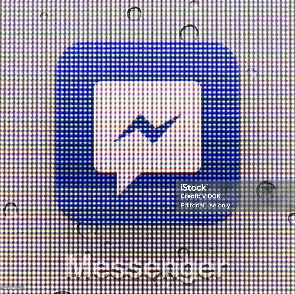Borsa Messenger - Foto stock royalty-free di Apple Computers