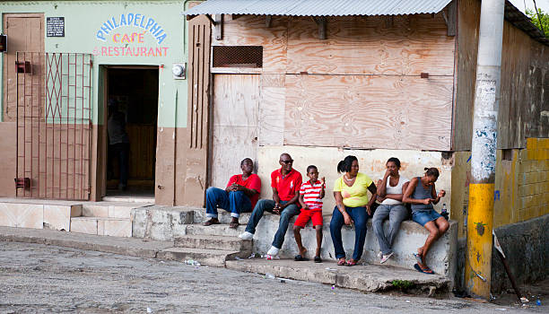 Philadelphia café en jamaica - foto de stock