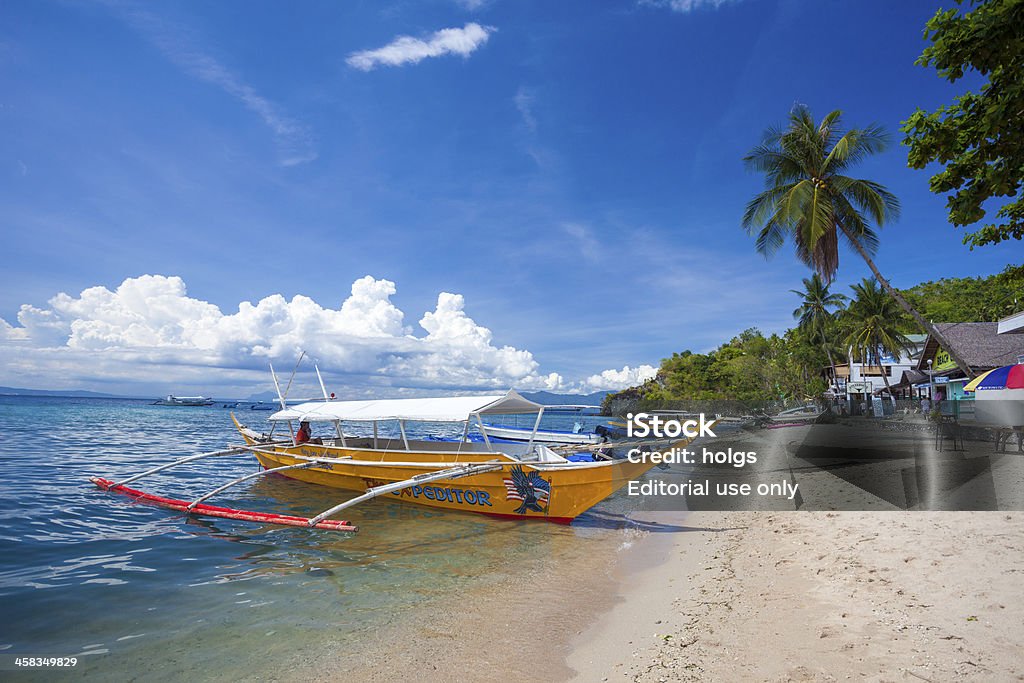 Puerto Galera Tauchen Sie ein Boot, Philippinen - Lizenzfrei Asien Stock-Foto