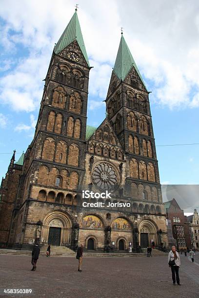 Bremen - Fotografie stock e altre immagini di Architettura - Architettura, Cattedrale, Chiesa