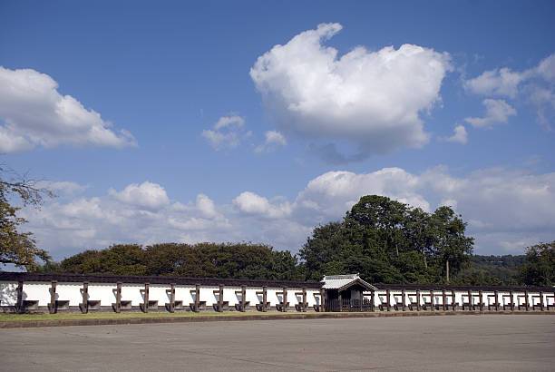 castelo de kanazawa, japão - toyotomi hideyoshi - fotografias e filmes do acervo