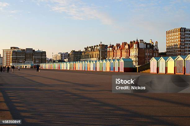 Photo libre de droit de Brighton Seafront Sussex Angleterre banque d'images et plus d'images libres de droit de Angleterre - Angleterre, Brighton - Brighton and Hove, Cabine de plage