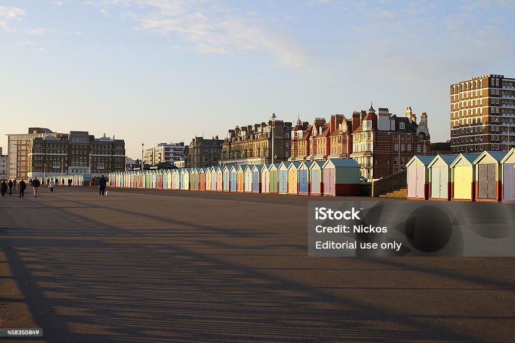 Brighton de frente para o mar. Sussex. Inglaterra - Foto de stock de Andar royalty-free