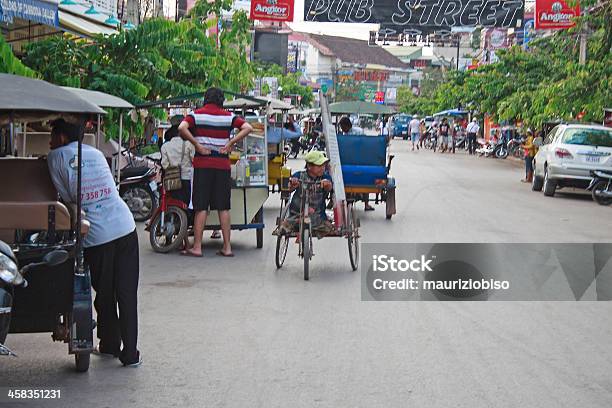 펍 Street브룩할로우 시엠레아프 캄보디아 개념에 대한 스톡 사진 및 기타 이미지 - 개념, 거리, 관광