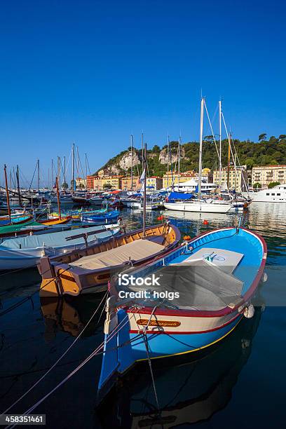 Foto de Nice França e mais fotos de stock de Arquitetura - Arquitetura, Atracado, Azul