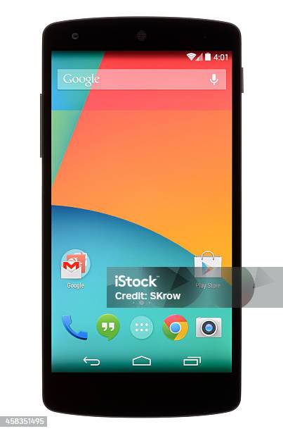 Androidstartseite Stockfoto und mehr Bilder von Android - Markenname - Android - Markenname, Telefon, Handy