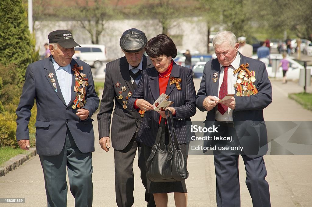 veterans z II wojny światowej - Zbiór zdjęć royalty-free (Były Związek Radziecki)