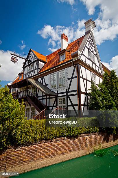 Barocco Tenement House Di Danzica - Fotografie stock e altre immagini di Acqua - Acqua, Albero, Ambientazione esterna