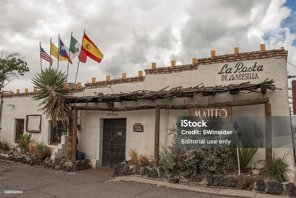 La Posta em Old Mesilla - Foto de stock de Novo México royalty-free