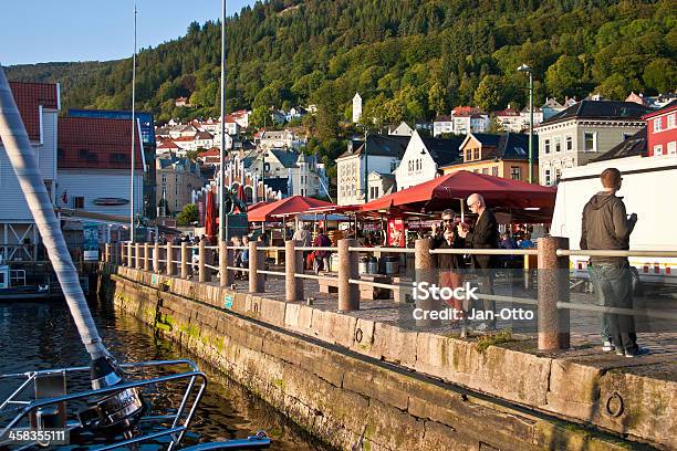 Hafen Von Bergen Stockfoto und mehr Bilder von Anhöhe - Anhöhe, Anlegestelle, Architektur