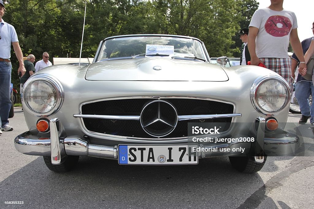 Oldtimer Mercedes Cabrio190 SL - Zbiór zdjęć royalty-free (1950-1959)