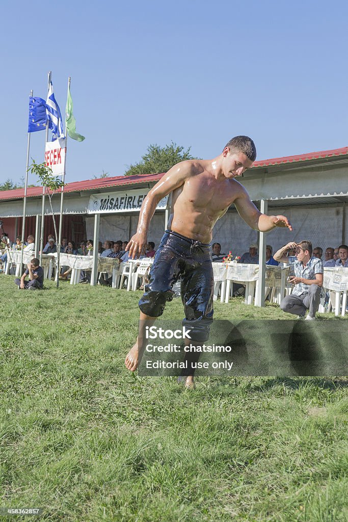 Óleo anual Evento de wrestling - Royalty-free Adulto Foto de stock