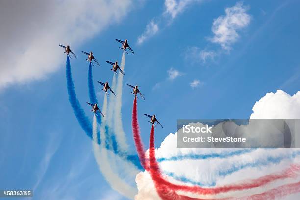 Armee De Lair Fuerza Aérea Francesa Equipo Riat De 2010 Foto de stock y más banco de imágenes de Espectáculo aéreo