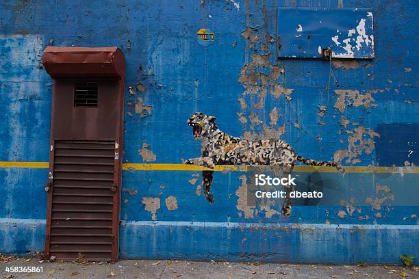 Bansky Paints In The Bronx Stock Photo - Download Image Now - Graffiti, New York City, The Bronx