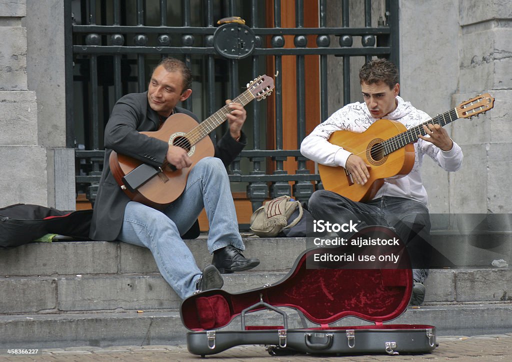 Straßenmusikern - Lizenzfrei Straßenmusiker Stock-Foto