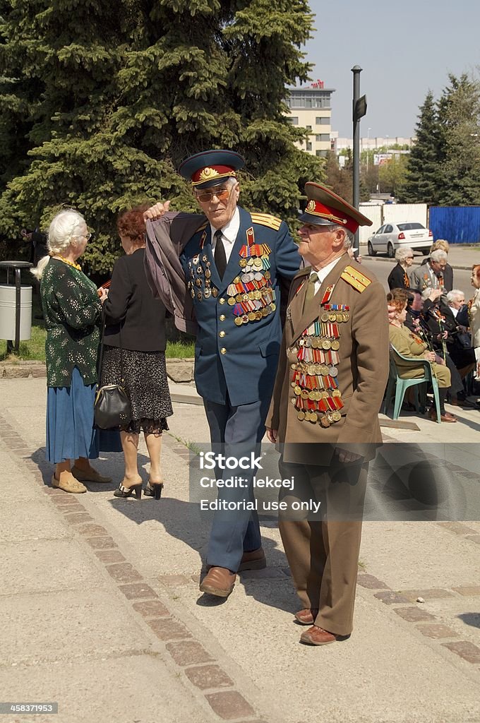 Veteranen des Zweiten Weltkriegs - Lizenzfrei Alter Erwachsener Stock-Foto