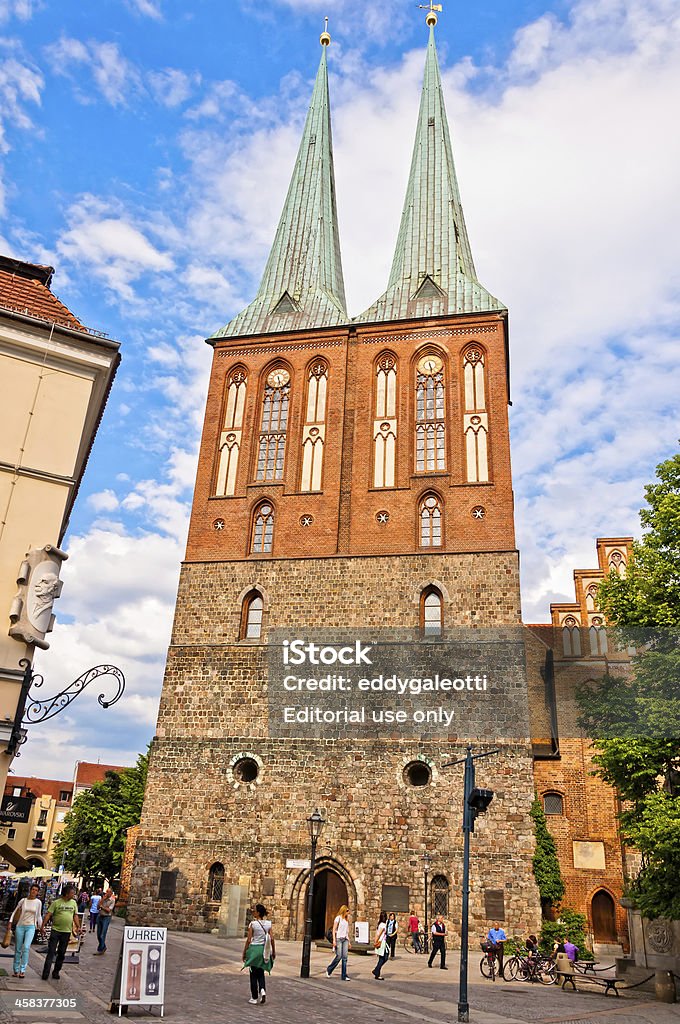 old Nikolai iglesia en Berlín, Alemania - Foto de stock de 2013 libre de derechos