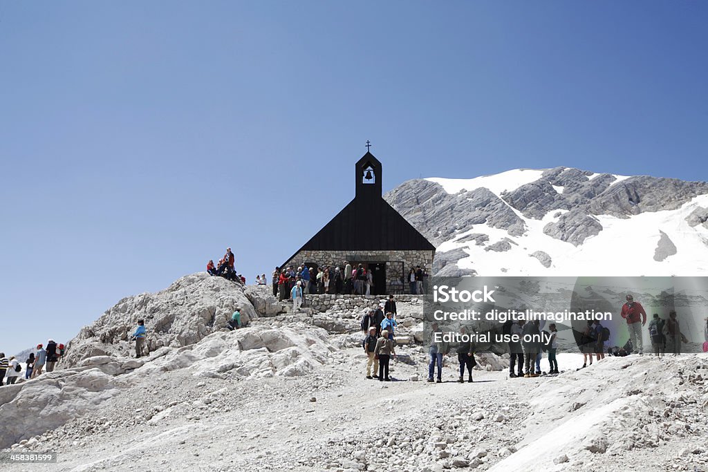 Zugspitz 산, 독일 - 로열티 프리 �가르미슈-파르텐키르헨 스톡 사진