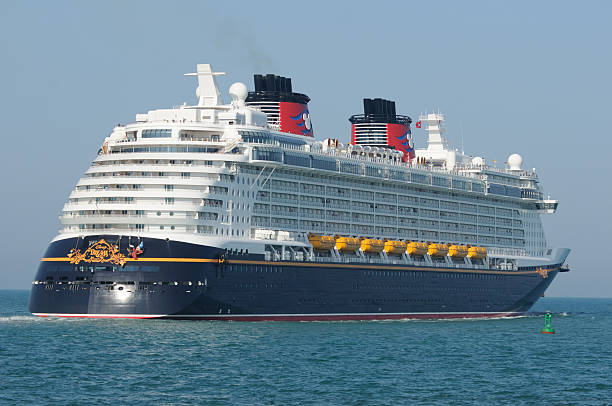 The cruise ship Disney Dream stock photo