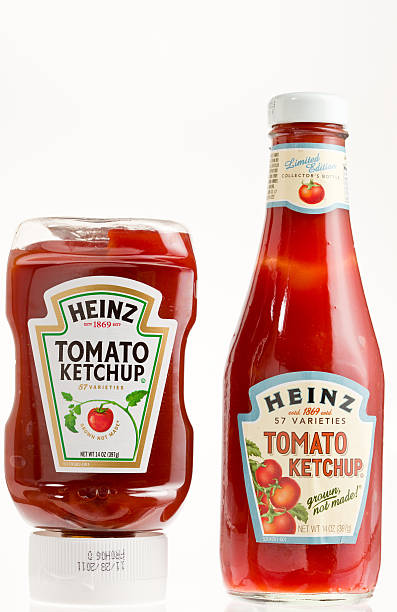 ハインツトマトケチャップ - h j heinz company ストックフォトと画像