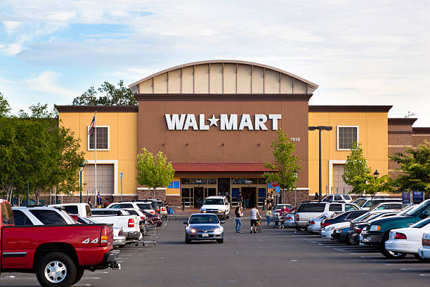 wal-mart supercenter - walmart stock-fotos und bilder