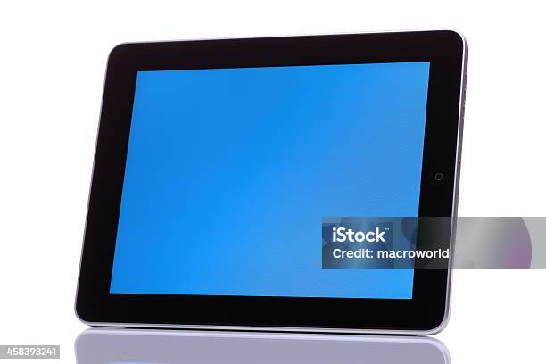 Foto de Ipad e mais fotos de stock de Azul - Azul, Chroma Azul, Computador