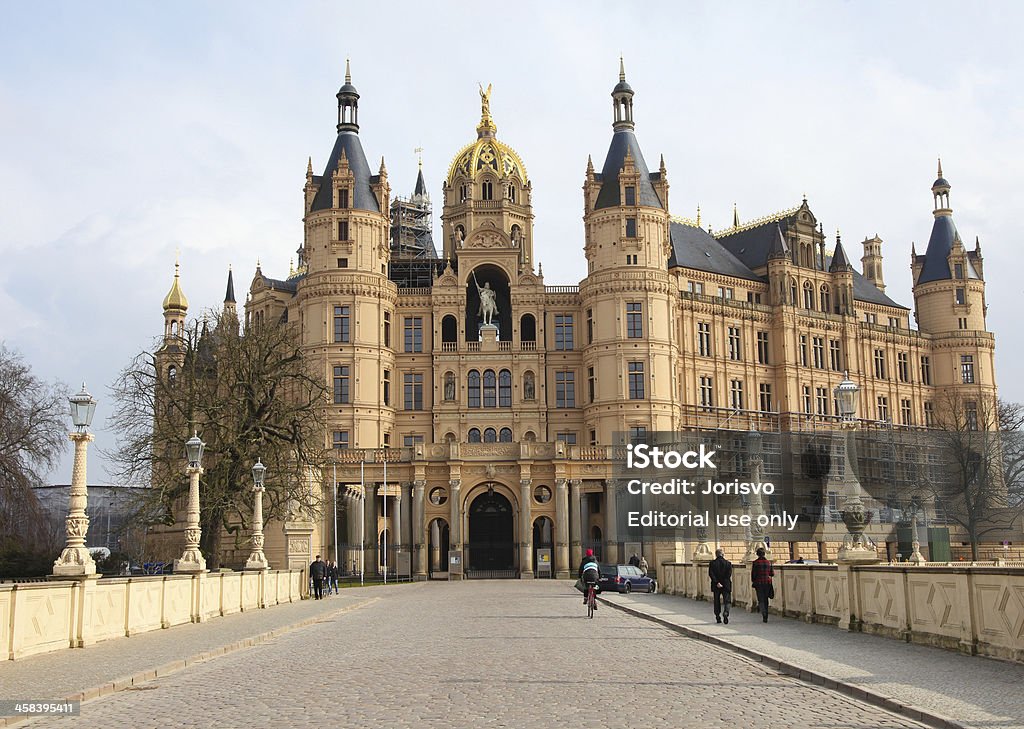 Castelo Schwerin - Foto de stock de Castelo royalty-free