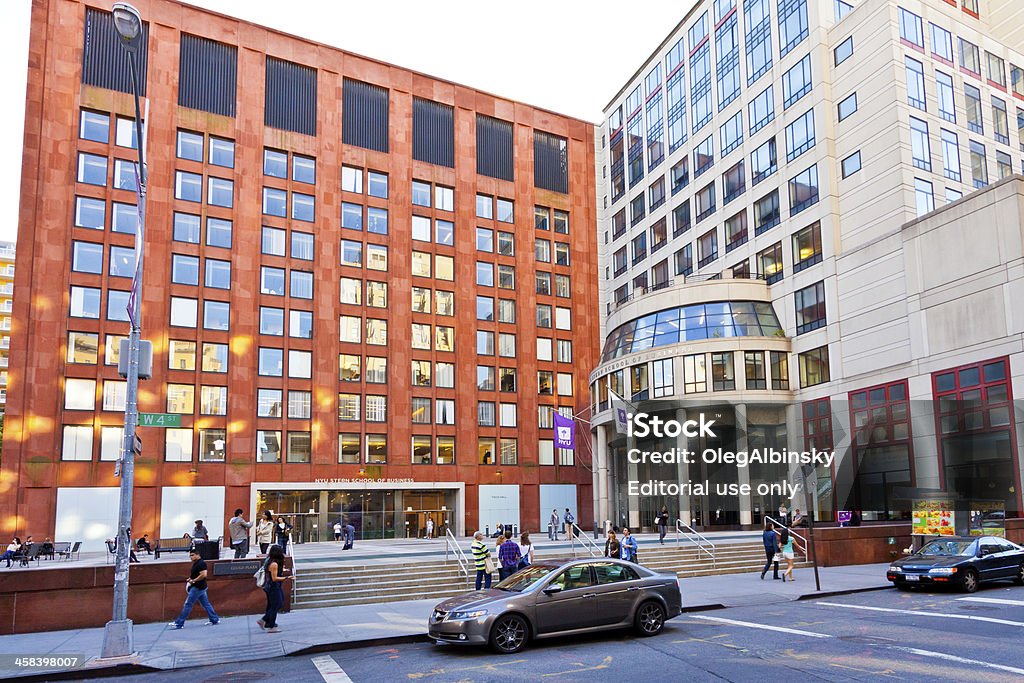 NYU Stern School of Business, Manhattan, à New York. - Photo de New York University libre de droits