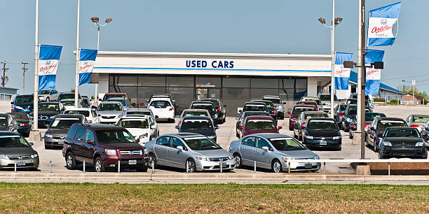 Certified Honda Used Cars Are Very Popular stock photo