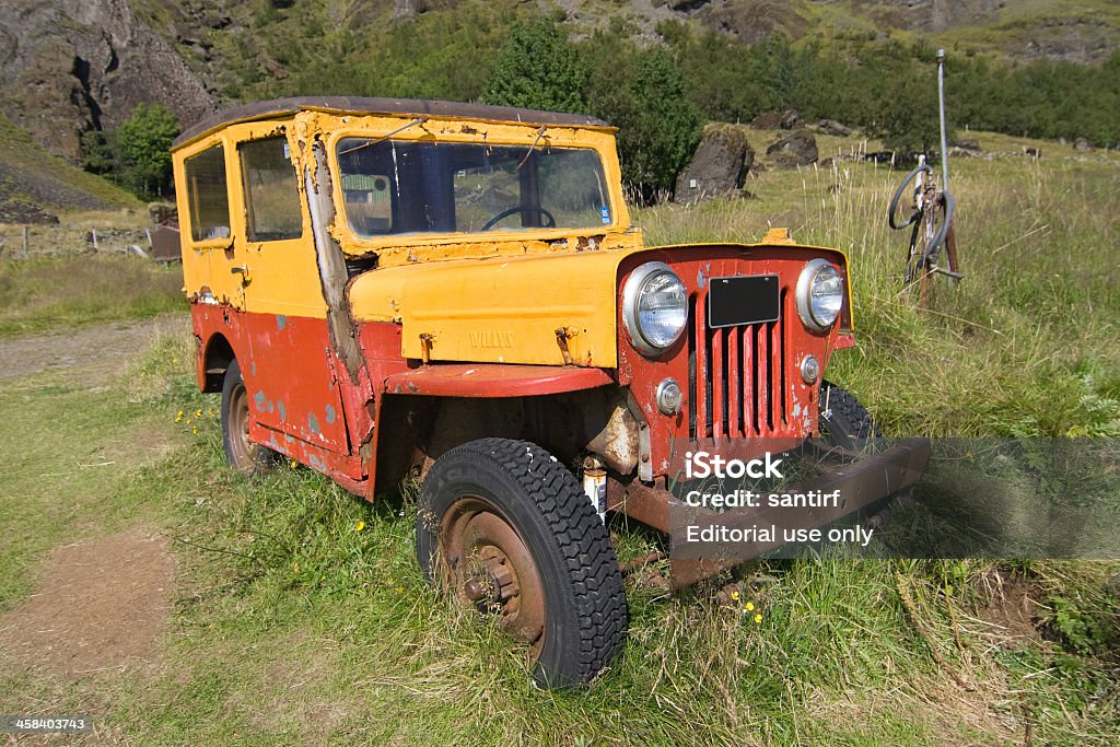 Old Willys Jeep - Photo de 4x4 libre de droits