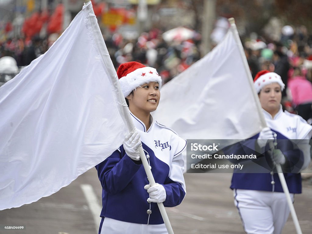 2013 Toronto Santa Claus Parade Toronto, Canada - November 17, 2013: People attend 109th Toronto Santa Claus Parade in Toronto, Canada on November 17, 2013. Adult Stock Photo