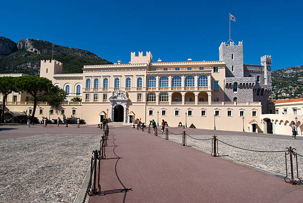 prince's palace de mónaco - realeza de mónaco fotografías e imágenes de stock